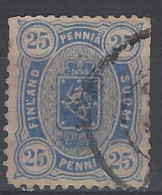 Finlandia U   24 (o) Usado.1885 - Oblitérés