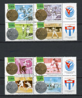 CUBA - MEDAILLÉS D'ATLANTA  N°Yt 3581/3588 Obl. - Gebraucht