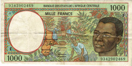 Billet 1000 Francs  Banque Des Etats De L Afrique Centrale - Other - Africa