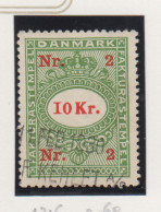 Denemarken Fiskale Zegel Cat. J.Barefoot Faktura 121G - Steuermarken