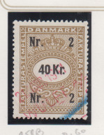 Denemarken Fiskale Zegel Cat. J.Barefoot Faktura 158B - Revenue Stamps