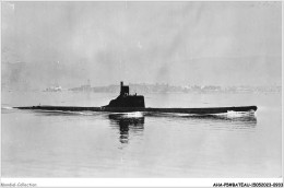 AHAP5-BATEAUX DE GUERRE MARINE CARTE PHOTO-0469- FRANCE - SOUS-MARIN CT BOUAN TRANSFORME - Submarines