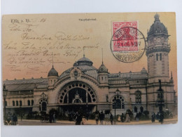 Köln Am Rhein, Hauptbahnhof, 1906 - Koeln