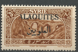 ALAOUITES N° 31 Variétée L Et A D'ALAOUITES Relié  NEUF* TRACE DE CHARNIERE / Hinge / MH - Nuevos