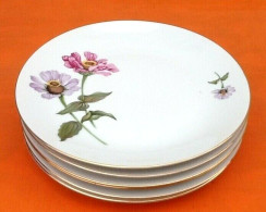 Suite De 6 Assiettes  Porcelaine Fine De Bohème - Chodovia (CZE)