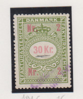 Denemarken Fiskale Zegel Cat. J.Barefoot Faktura 191G - Steuermarken