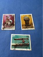 India 1978 Michel 763-64, 766 Kunstschätze Aus Indischen Museen - Used Stamps