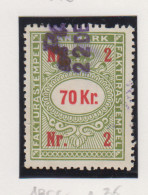 Denemarken Fiskale Zegel Cat. J.Barefoot Faktura 195G - Revenue Stamps