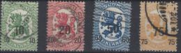 Finlandia U   91/94 (o) Usado.1919 - Oblitérés