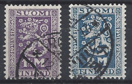 Finlandia U  122/123 (o) Usado.1927 - Used Stamps