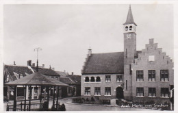 2549115Axel, Markt Met Stadhuis.(vouw Zie Achterkant) - Axel