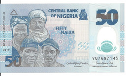 NIGERIA 50 NAIRA 2019 UNC P 40 I - Nigeria