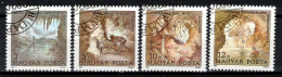 Hongrie 1989 Mi 4043-6 (Yv 3231-4), Obliteré - Oblitérés