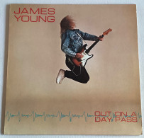 JAMES YOUNG - Out On A Day Pass - LP - 1988 - FRENCH Press - Hard Rock & Metal