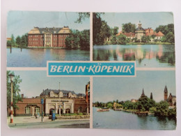 Berlin-Köpenick, Mehrbild-AK Mit Bahnhof, 1967 - Köpenick