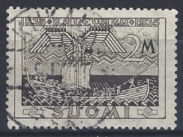 Finlandia U  184 (o) Usado.1935 - Oblitérés