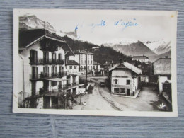 Cpa Passy (74) Vue D'ensemble Et La Chaine Des Alpes - Passy