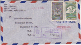VENEZUELA. 1956/Caracas, Envelope/mixed-franking. - Venezuela