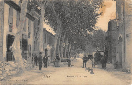 CPA 11 BIZE / AVENUE DE LA GARE / VERSO HOPITAL TEMPORAIRE DE CABEZAC - Otros & Sin Clasificación