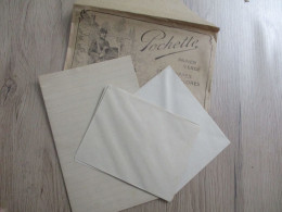 Pochette Illustrée Facteur X3  Papier Vergé Enveloppes - Autres & Non Classés