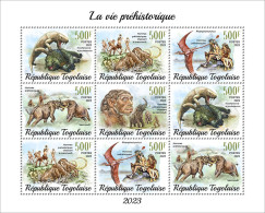 Togo  2023 Prehistoric Life. (249f33) OFFICIAL ISSUE - Vor- Und Frühgeschichte