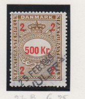 Denemarken Fiskale Zegel Cat. J.Barefoot Faktura 270B - Revenue Stamps