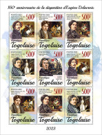 Togo  2023 160th Memmorial Anniversary Of Eugène Delacroix. (249f43) OFFICIAL ISSUE - Impresionismo