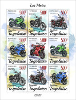 Togo  2023 Motorcycles. (249f46) OFFICIAL ISSUE - Motorfietsen