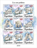 Togo  2023 Polar Bears. (249f49) OFFICIAL ISSUE - Orsi