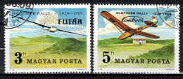 Hongrie 1989 Mi 4033-4 (Yv 3221-2), Obliteré, - Usati