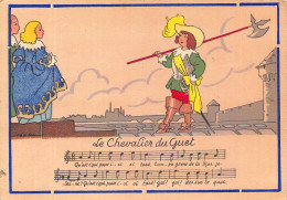 - Les Rondes Enfantines - Barré & Dayez (Jack) - Le Chevalier Du Guet. Avec Au Dos Le Texte De La Chanson.  1945 - Fairy Tales, Popular Stories & Legends