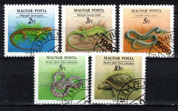 Hongrie 1989 Mi 4035-9 (Yv 3223-7), Obliteré, - Used Stamps