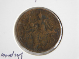France 5 Centimes 1903 Dupuis (159) - 5 Centimes