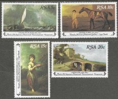 South Africa. 1980 Paintings From The South African National Gallery, Cape Town. MNH Complete Set SG 481-484. M2150 - Ungebraucht