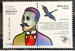 C 3229 Brazil Stamp LUBRAPEX Portuguese Language Cruz E Souza Literature 2012 - Unused Stamps