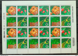 C 3221 Brazil Stamp Brazilian Phytotherapy Health 2012 Sheet - Unused Stamps