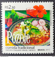 C 3216 Brazil Stamp Diplomatic Relations Mexico Gastronomy Pozole 2012 - Unused Stamps