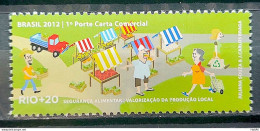 C 3194 Brazil Stamp Rio + 20 Food Security Truck Economy 2012 - Unused Stamps