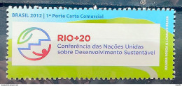 C 3191 Brazil Stamp Rio + 20 Logo Nations United 2012 - Neufs