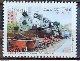 C 3180 Brazil Depersonalized Stamp Santa Catarina Charms Tourism Train Railway Locomotive 2012 - Personnalisés