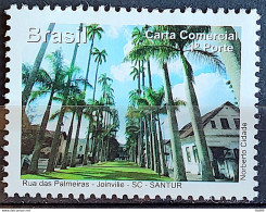 C 3171 Brazil Depersonalized Stamp Santa Catarina Charms Tourism 2012 Rua Das Palmeiras Joinville - Personalisiert