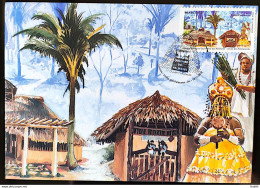 Brazil Maximum Postcard 2012 Quilombo Dos Palmares Postcard CBC AL - Cartes-maximum