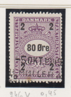 Denemarken Fiskale Zegel Cat. J.Barefoot Faktura 246V - Steuermarken