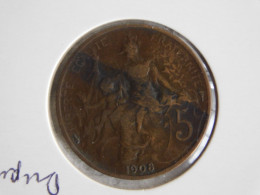 France 5 Centimes 1908 Dupuis (164) - 5 Centimes