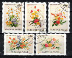 Hongrie 1989 Mi 4019-23 (Yv 3209-13), Obliteré, - Used Stamps