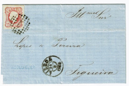 Portugal, 1866, Lisboa-Figueira - Briefe U. Dokumente