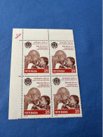 India 1979 Michel 784 Intern. Jahr Des Kindes MNH Block Of 4 - Neufs