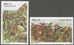 South Africa. 1981 Centenary Of Battle Of Anajuba. MNH Complete Set SG 488-489. M2152 - Ongebruikt