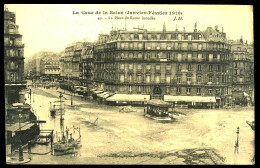 PARIS - La Crue De La SEINE 1910 - 49 : La Place De ROME Inondée - Overstromingen