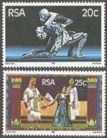 South Africa. 1981 Opening Of State Theatre, Pretoria. MNH Complete Set SG 490-491. M2153 - Nuevos